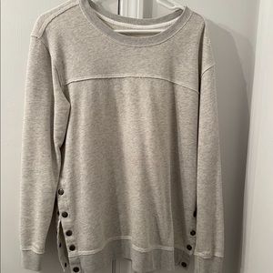 Abercrombie & Fitch Sweatshirt with Snap Button Sides